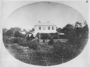 Eastern elevation 1850s