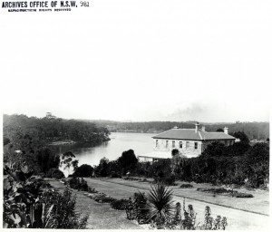 Medical Superintendent's House Parramatta River Source: State Archives