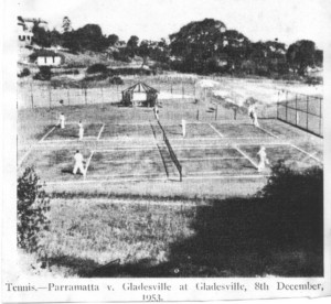 Patients' tennis match