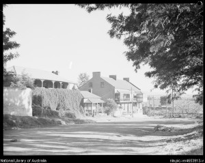 Houses of Thompson square, National Library, ca 1935